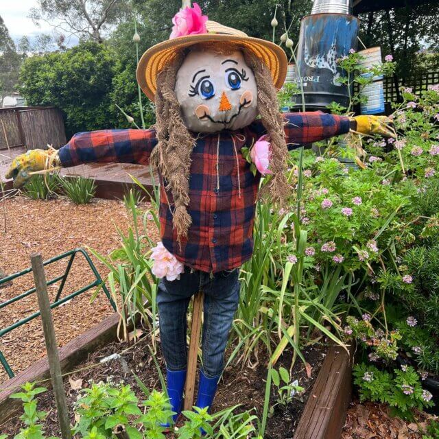 Bimbadeen's garden scarecrow