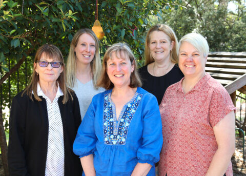 Group shot of Bimbadeen Pre-School Educators