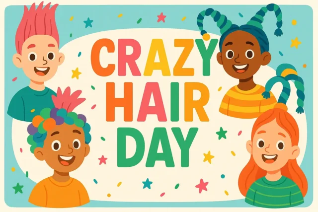 Crazy Hair Day Bimbadeen Pre-School Fundraising Event